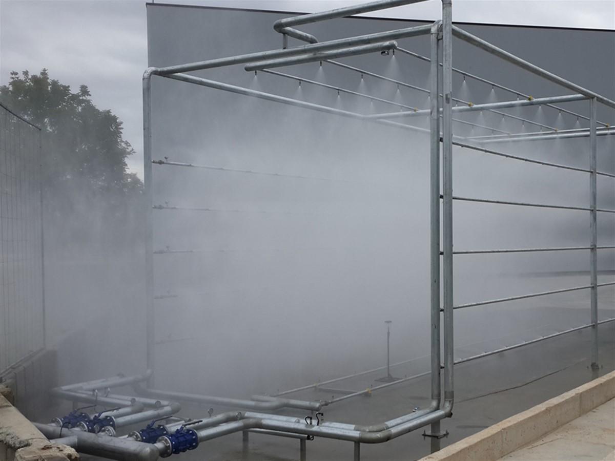Tank yıkama sisteminin galvaniz çelik konstrüksiyonu